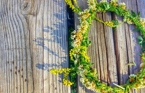 Wood bouquet bloom photo