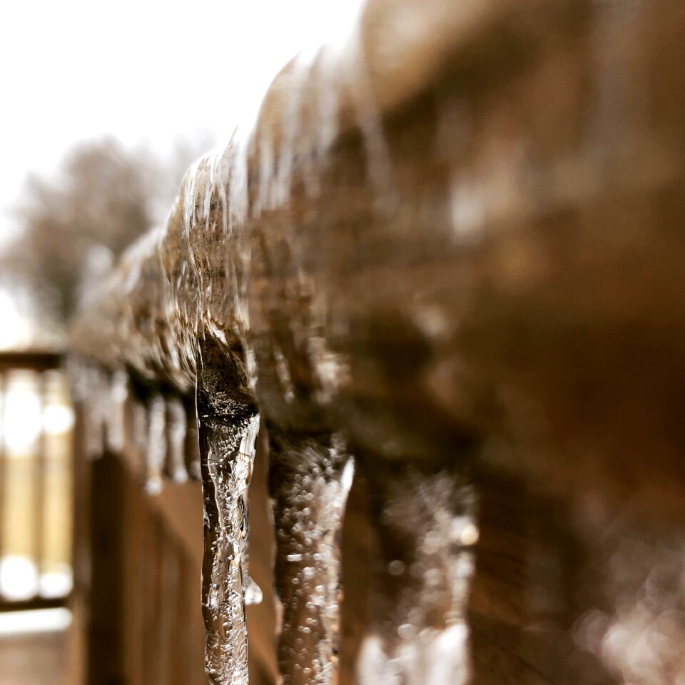 Ice storm cold chilly