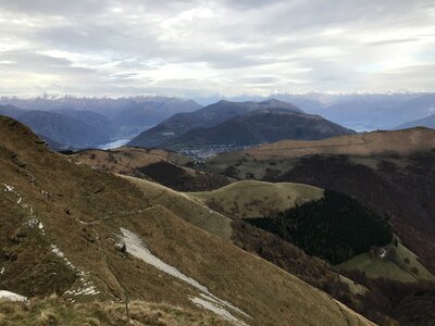 Alpine adventure walk photo