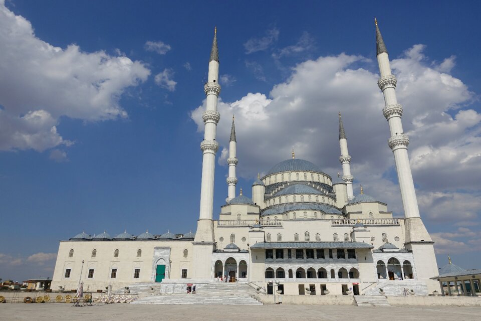 Turkey ankara the mosque