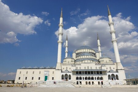 Turkey ankara the mosque