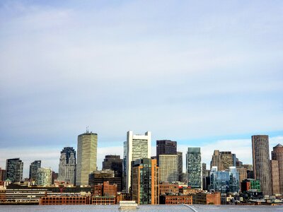 City skyscraper urban