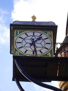 Clock face half two time photo
