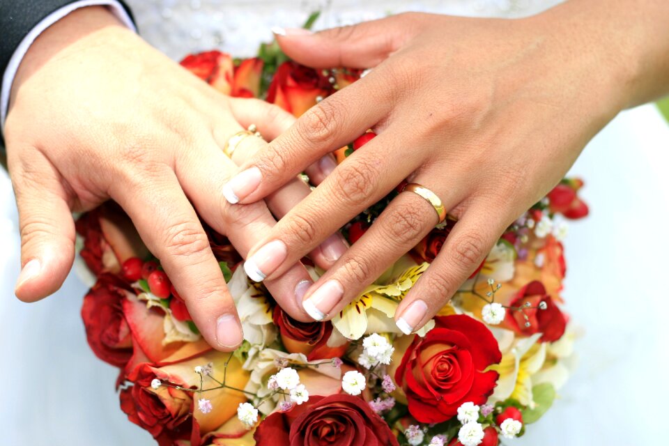 Love flowers marriage