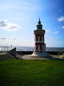 Coast lighthouse sea