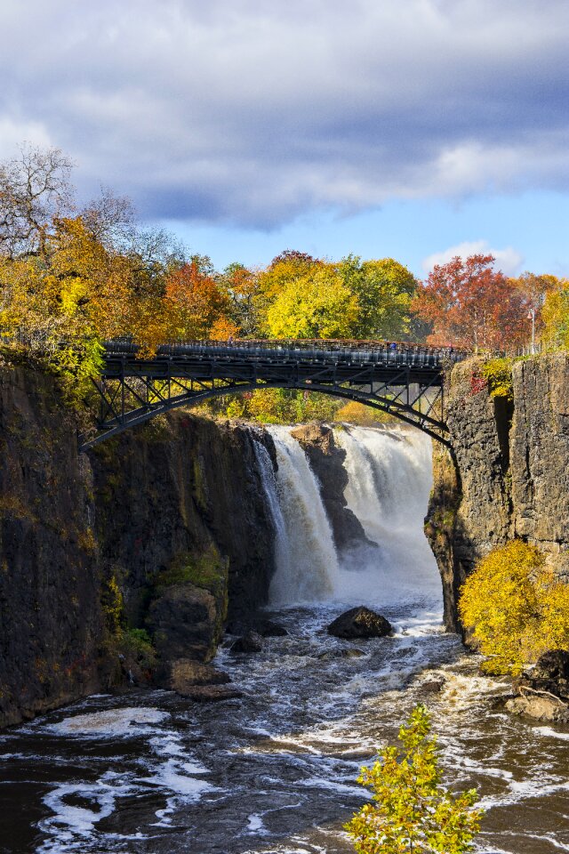 Park waterfall water