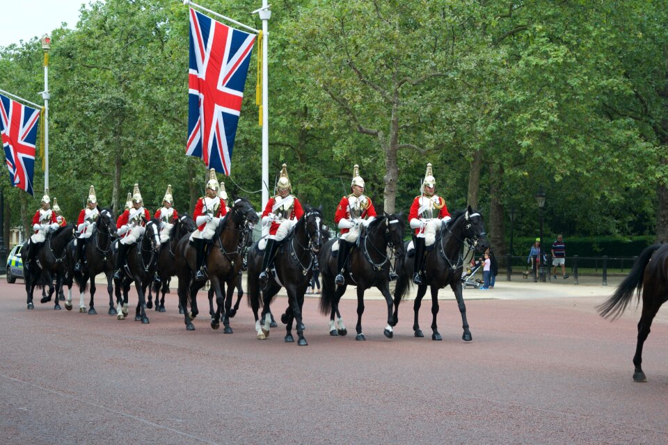 Palace england sentry