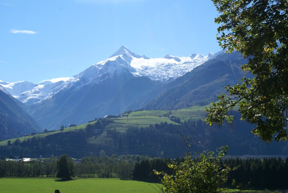 Glacier in austria kitzsteinhorn mountains