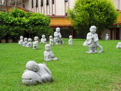 Asia zen sculpture