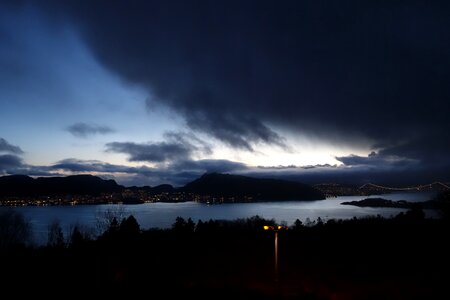 Landscape heaven thunderstorms
