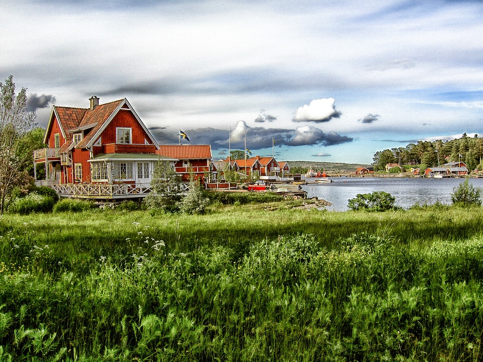 Lake water boats photo