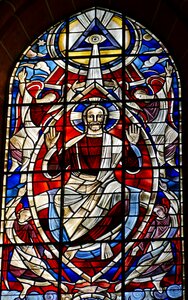 Stained glass stained glass window christian photo