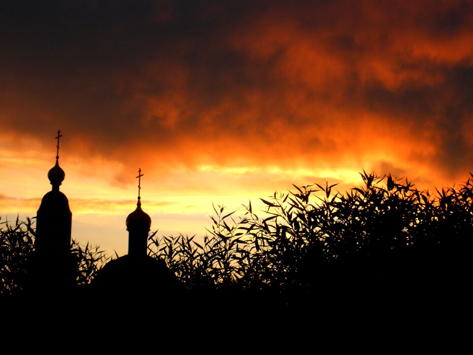 Church orange religious