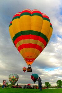 Flight hot air balloon adventure