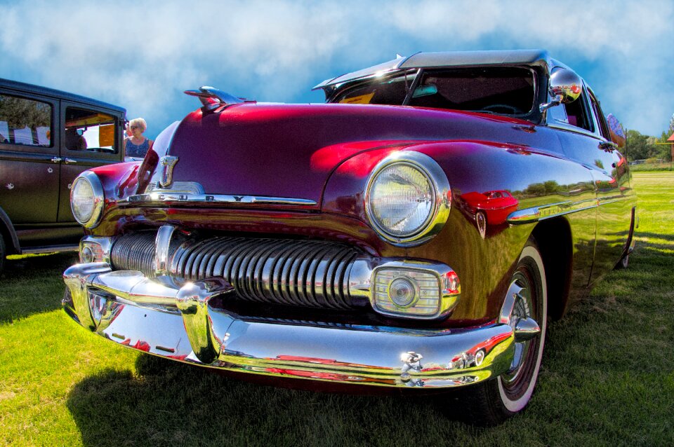 Vintage nostalgia vehicle