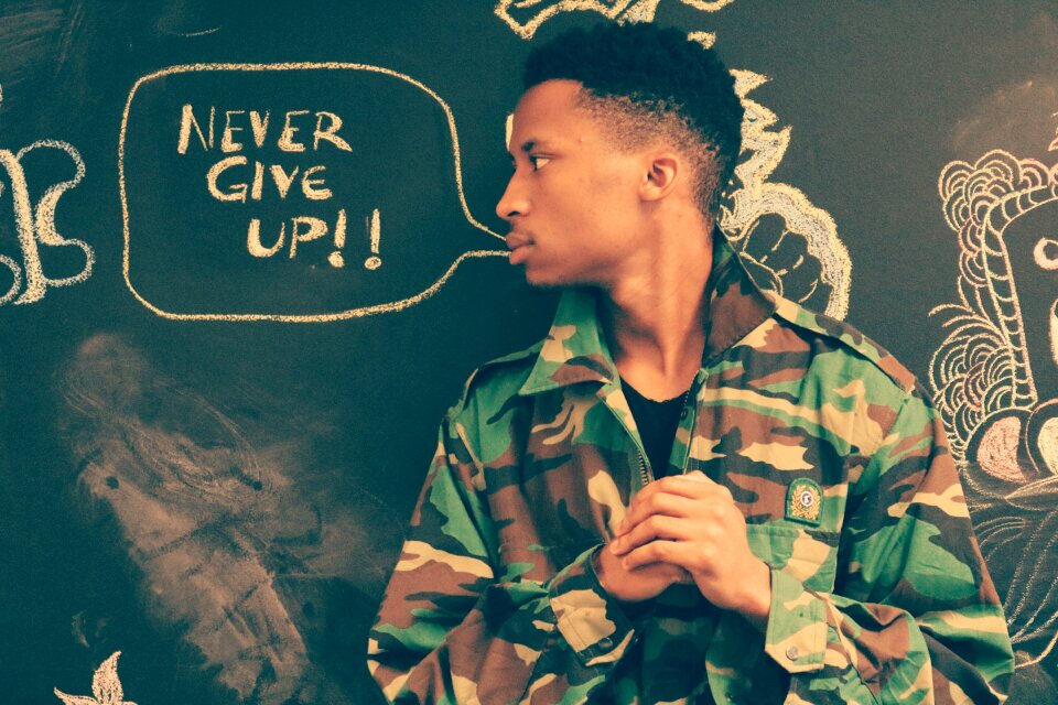 Doodles army courage hustle
