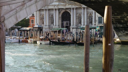 Channel gondola boat