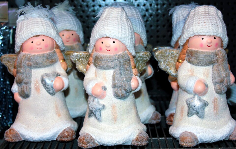Snow girl decoration
