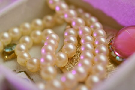 Beads shine decorative photo