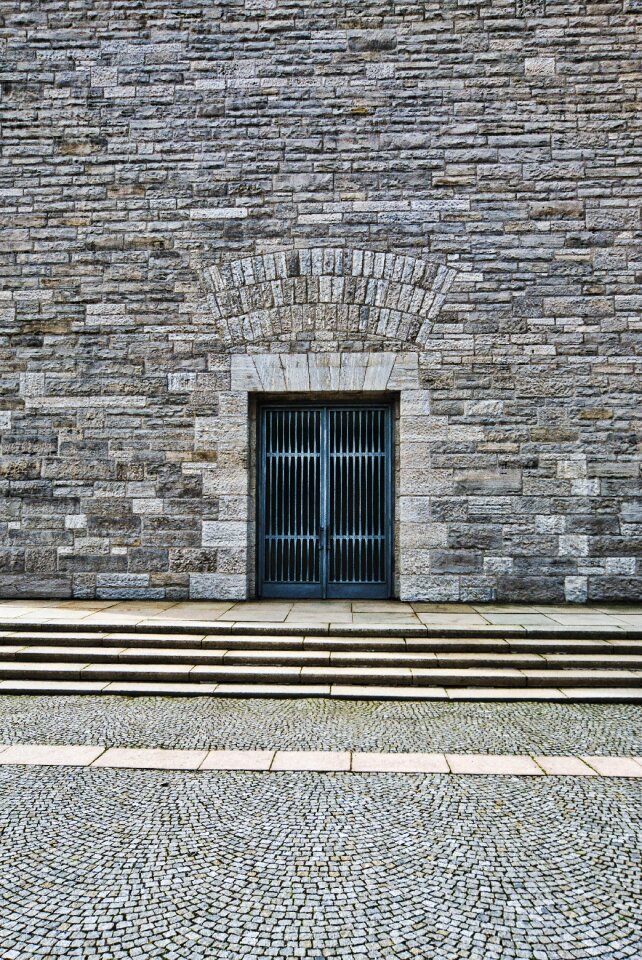 Architecture goal door opening