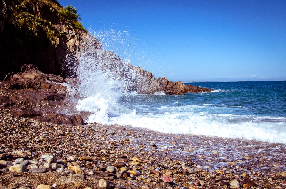 Coast landscape nature