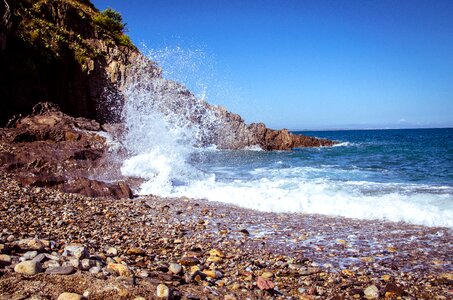 Coast landscape nature photo