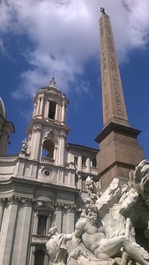 Statue marble rome photo
