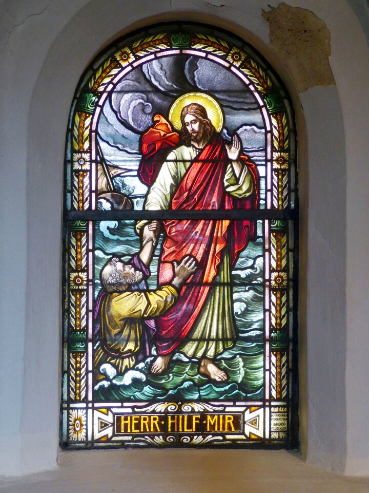 Faith glass stained glass