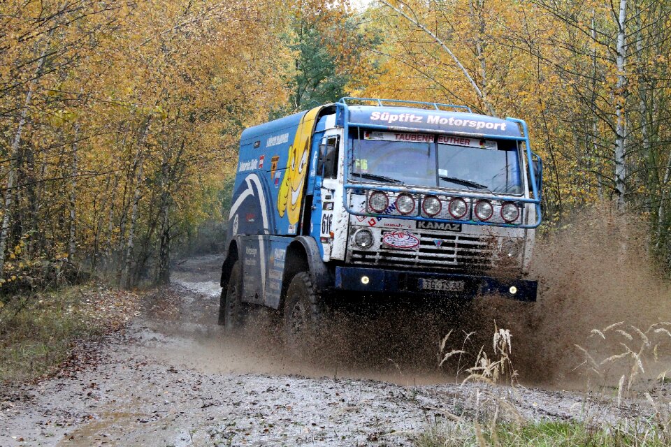 Kamaz terrain water