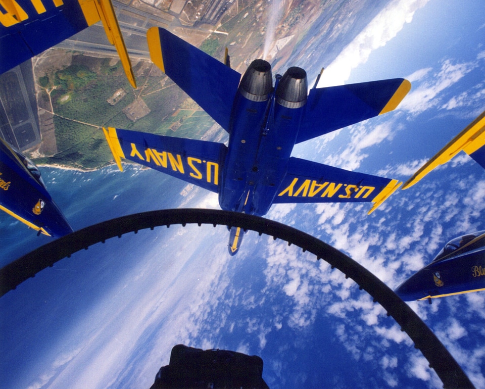 Team cockpit view up close