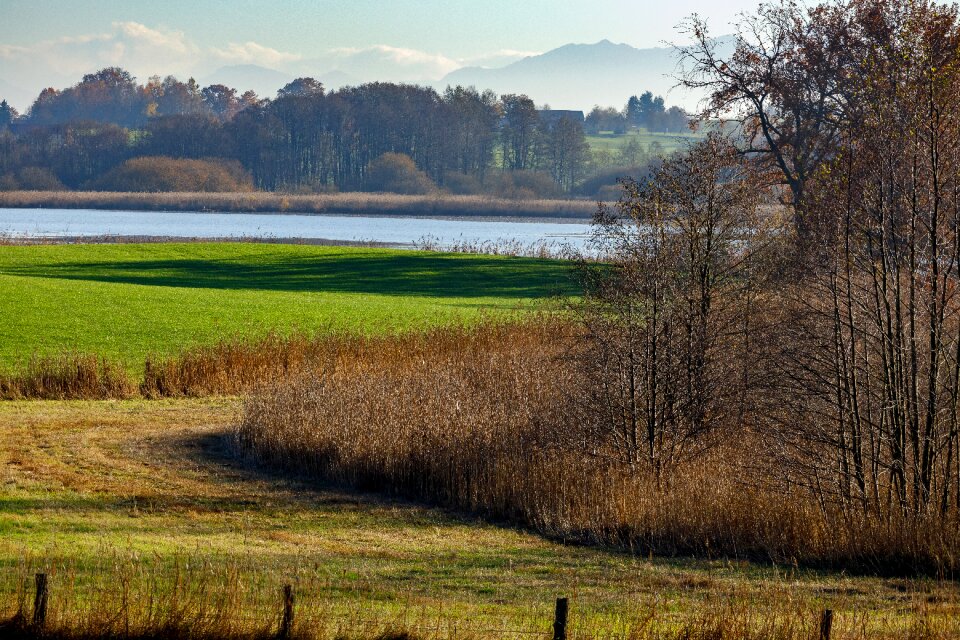 Lake landscape nature