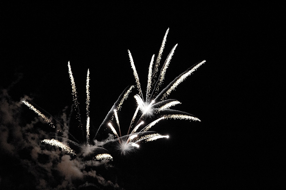 Lights night explosion