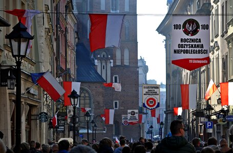 Poland kraków the celebration of the photo