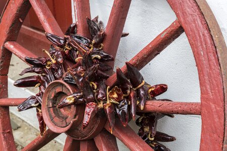 Cart peppers espelete photo