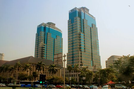 Urban jakarta indonesian photo