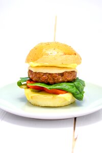 Meatball sandwich food photo