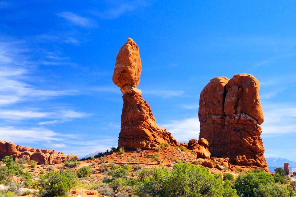 Arches national park rocks photo