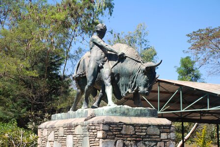 Zoo monument congo