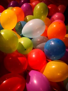 Balloons year colors