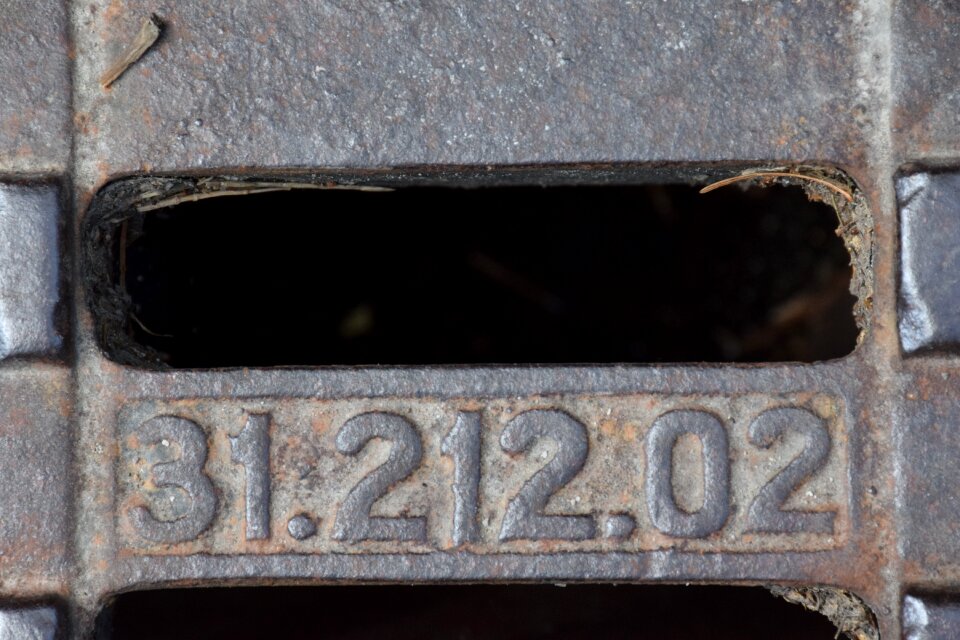 Gullideckel sewage system road