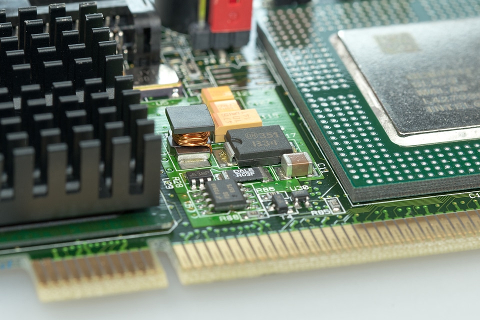 Datailaufnahme hardware computer