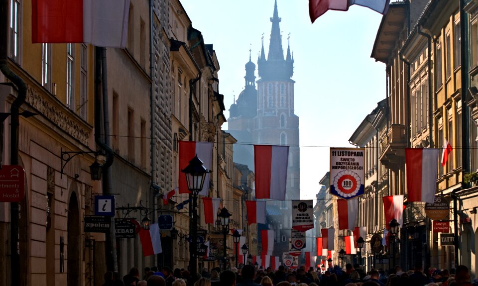 Poland kraków the celebration of the