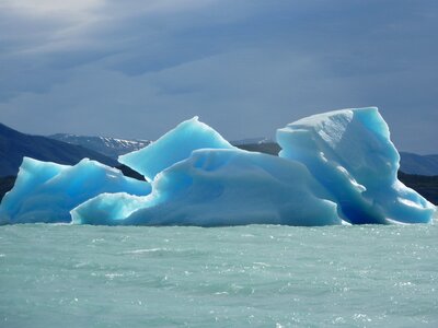 Glacier iceberg patagonia