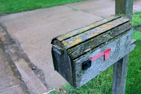 Wood inbox photo