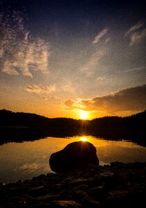 Reservoir morgenstimmung waldviertel