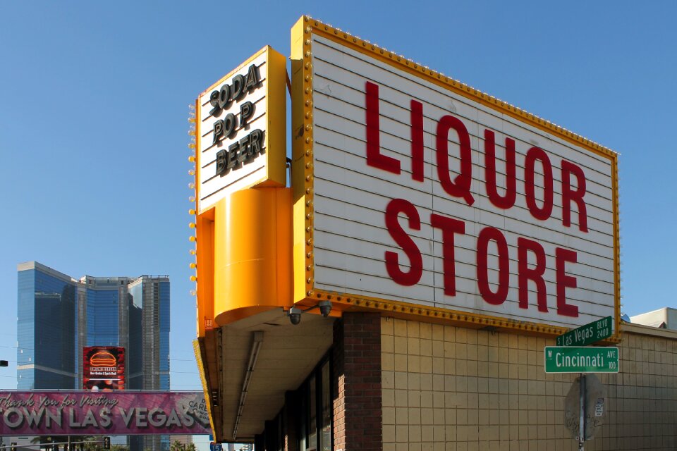 Alcohol liquor store