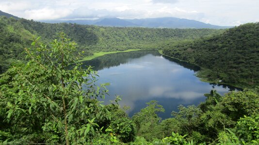 Waters lagoon rubber volcano