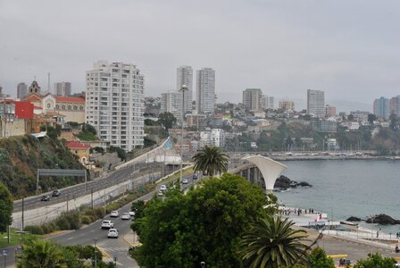 Vineyard sea valparaiso photo