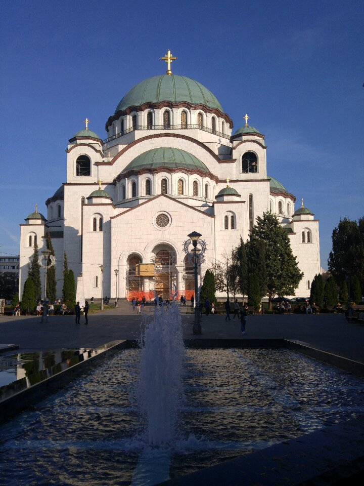 Belgrad religious fountain