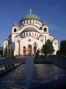 Belgrad religious fountain